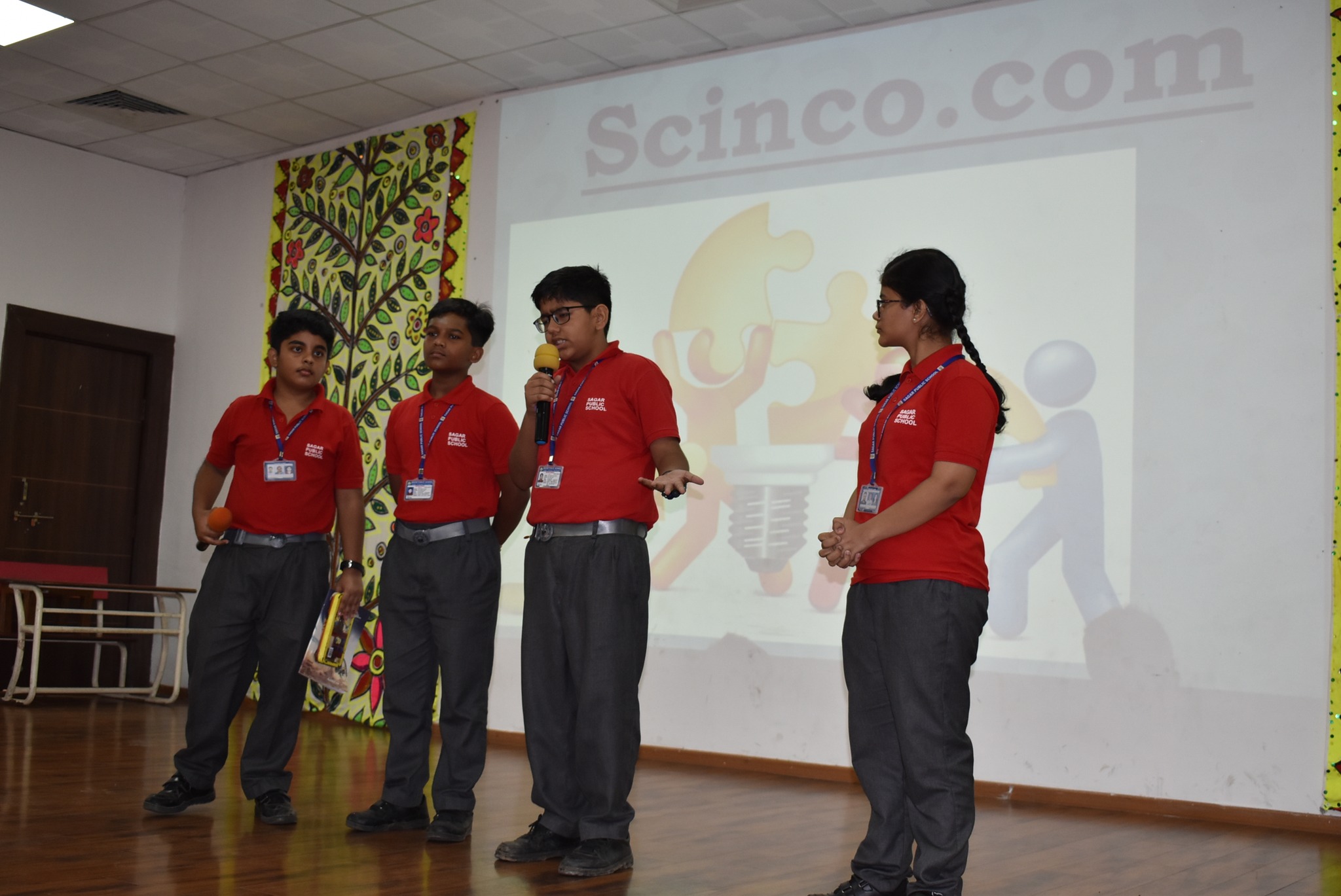 Sinco.com – Interhouse science competition for classes VI to VIII
